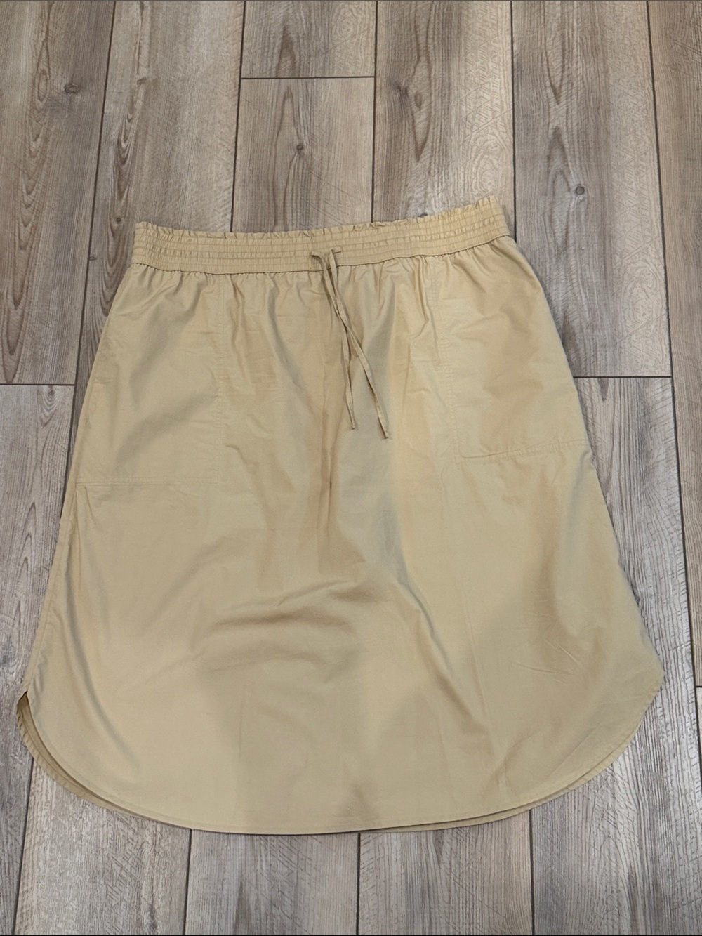 Gap Casual Drawstring Beige Skirt